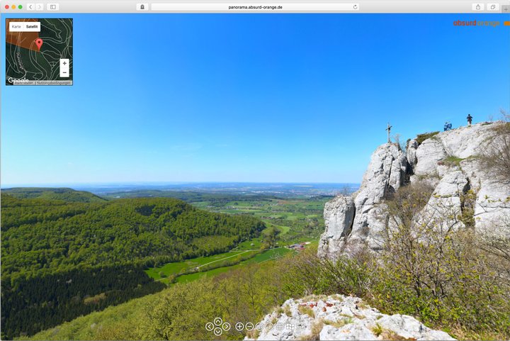 Gigapixel Panorama Wackerstein Pfullingen