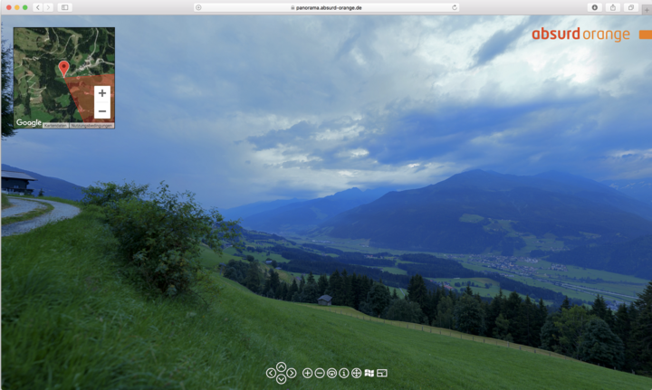 Gigapixel Panorama Pinzgau