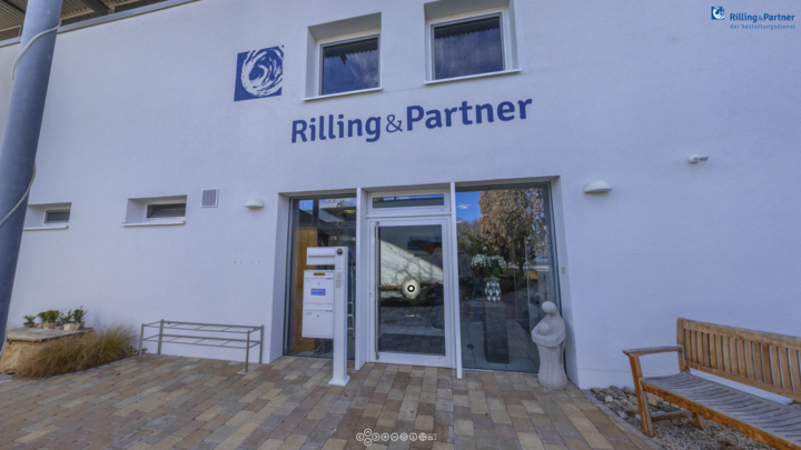 Gigapixel Panorama Bestattungsinstitut Rilling und Partner Tübingen