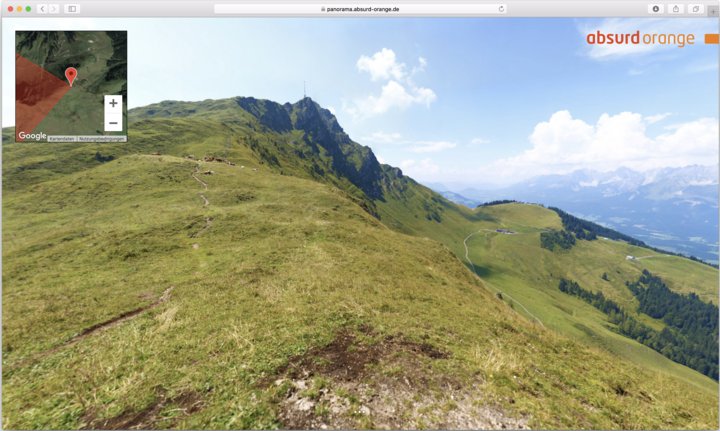 Gigapixel Panorama Kitzbüheler Horn, Österreich